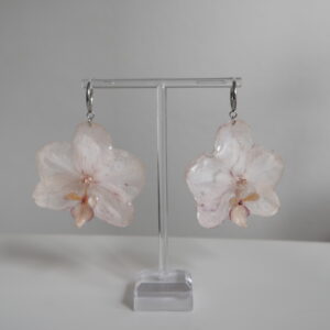 Pendientes Orquídea Grande