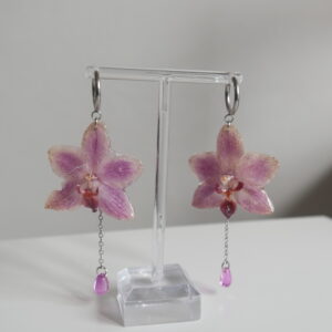 Pendientes Orquídea Mini