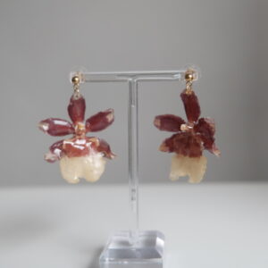Pendientes Orquídea Cambria