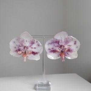 Pendientes Orquídea Grande