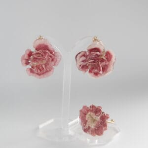 Pack Clavelina - Pendientes y Anillo