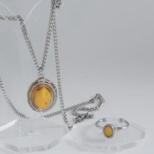 Pack Girasol - Collar y Anillo