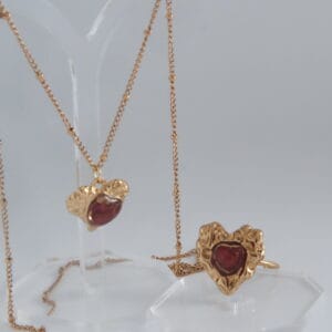 Pack Gerbera - Collar y Anillo