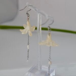Pendientes Jacinto Blanco